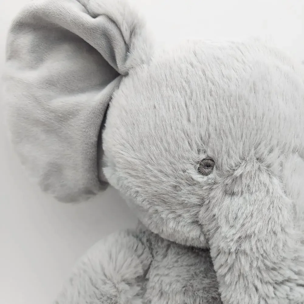 Mudpie Gray Elephant Plush Stuffed Animal Lovey 13